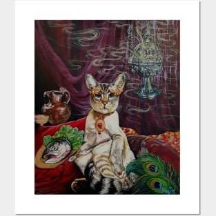 siamese cat ceasar Posters and Art